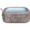 Bestway Piscina Idromassaggio Gonfiabile Lay-Z-Spa Rome Airjet 180x180 cm 6001K