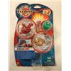 Spin Master Bakugan BattleBrawlers S2-BakuCore: 3 Bakugan+3 Ability Cards+ 3 Metal Gate Card