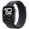 Apple Watch Series 10 GPS 46mm Jet Nero Cassa Alluminio con Cinturino Loop Inchiostro