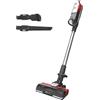 Hoover Aspirapolvere senza fili, potente autonomia di 30 minuti, spazzola anti-groviglio, luci LED, garanzia 5 anni, colore rosso [HF9]