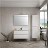 MedaHome Mobile Bagno Lisbona 80 cm Specchio Led - MedaHome