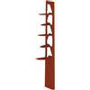 BBB ITALIA libreria a parete NEANDERTHAL H 132 cm - NEA132FM-RO
