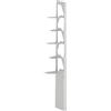BBB ITALIA libreria a parete NEANDERTHAL H 132 cm - NEA132FM-GR
