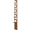 BBB ITALIA libreria a parete NEANDERTHAL H 192 cm - NEA192FM-CO