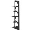 BBB ITALIA libreria a parete NEANDERTHAL H 84 cm - NEA84FM-NE