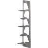 BBB ITALIA libreria a parete NEANDERTHAL H 84 cm - NEA84FM-AC