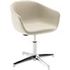 BBB ITALIA poltrona LUCREZIA con base a 4 razze con alzata a gas - LU4R-C