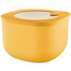 Guzzini - Kitchen Active Design, STORE&MORE BIO, Contenitore Ermetico Alto per Frigo/Freezer/Microonde (M) - Giallo Mango, 16 x16 x h10,7 cm | 1550cc - 170723236
