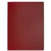 Q-CONNECT Portalistini in polipropilene con 30 tasche Q-Connect formato A4 - rosso opaco - KF01254