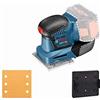 Bosch Professional GSS 18V-10 Levigatrice Orbitale a Batteria, 18 V, 5 Ah, Blu
