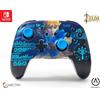 PowerA Controller senza fili avanzato PowerA per Nintendo Switch con Lumectra - Risveglio di Link, Gamepad, Controller di gioco, Controller Bluetooth, Ricaricabile