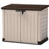 Keter Baule da Giardino Multifunzionale in Resina Store it out Beige 145,5x82x125 cm