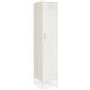 Bizzotto Mobile Metallo Bianco 1 Anta Cambridge Bizzotto 46x38x185h cm