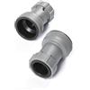 Bestway Adattatore per Tubo, Connette Tubi da 3,8 a Valvole Piscina da 3,2 cm