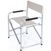 Verdelook Sedia Regista Alluminio Tortora 47x57x78h cm Verdelook