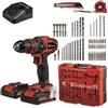Einhell Trapano Avvitatore Te-cd 18/40 Valigetta e Accessori Inclusi