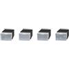 Domo Pak Contenitore Modulare Qbox Decor Mini Grey Prezzo cad uno Indicare il Decoro