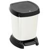 Rotho Pattumiera con Pedale per Bagno 6 lt. Paso Bianco