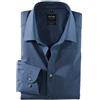 Olymp Uomo Camicia Business a Maniche Lunghe Level Five,Body Fit,Rauchblau 13,42