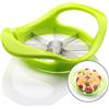 Pubiao Levatorsoli Taglierina per Frutta Divisore per Acciaio Inossidabile Durevole Metallo Taglierina per Mele Affettatrice per Frutta Manico ergonomico Utensile per Denocciolatura