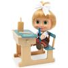 GIOCHI PREZIOSI S.P.A. Giochi Preziosi Playset Classe e Bambola Masha Alta 12 Cm