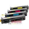 MULTIPACK 4 TONER COMPATIBILI PER HP COLOR LASERJET PRO M155NW M182N M182NW M183FW CARTUCCE 216A NERO+COLORI CON CHIP - NO-NAME