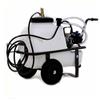 AgriEuro TOP-LINE Kit motopompa irrorazione - Pompa Comet MC18 con motore elettrico con carrello e serbatoio 50L