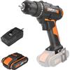 Worx WX100 - Trapano avvitatore a batteria - 20V/2Ah