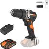 Worx Nitro WX352 - Trapano avvitatore a percussione a batteria - 20V/2Ah