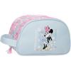 Disney Minnie Happy Astuccio scolastico, astuccio infafntil, realizzato in poliestere, triplo scomparto per migliorare l'organizzazione, dimensione ideale da portare nello zaino, con maniglia laterale