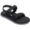 Quiksilver Monkey Caged, Sandali Uomo, Nero 3, 45 EU