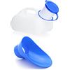 QWORK® Unisex orinatoio Bottiglia, Contenitore Urine Portatile, con Copertura, per Auto, Campeggio, Viaggi, all'aperto, 1000 ml