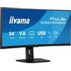 IIYAMA Monitor iiyama ProLite XCB3494WQSU-B1 34" Curvo Full HD LED AMD FreeSync PremiumNero