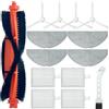 S YTALAND Ytaland Ricambi accessori per aspirapolvere robot Xiaomi S20 (1 spazzola principale, 4 spazzole laterali, 4 filtri Hepa, 4 tamponi tergicristalli)