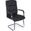 Bizzotto Poltrona ufficio c-br Sidney nero