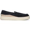 ARMANI EXCHANGE Mocassino uomo blu/panna in suede