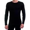 Enrico Coveri 1 Pezzo Maglia Coveri Uomo Girocollo Manica Lunga ET1204 in Cotone Interlock, Nero, 6/XL