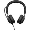 JABRA Evolve2 40 SE Cuffie con Filo, a Padiglione, con Microfono, Sovraurale, USB-A per Musica e Chiamate colore Nero - 24189-999-999