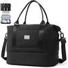 TANTOMI Borsone da viaggio a mano, borsa sportiva da donna, 46 x 23 x 32 cm borsa da viaggio impermeabile, il campeggio weekend Bag con Scomparto per le Scarpe Adattarsi a più occasioni