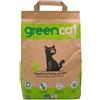 GreenCat lettiera vegetale e agglomerante per gatti Orzo 6 lt (2,4 kg) - Lettiera vegetale - 1° ORDINE? fino al 20% di sconto