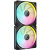 Corsair iCUE Link LX140 RGB - Geh?usel?fter - 140 mm - Schwarz (Packung mit 2) (CO-9051028-WW)