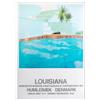 Poster David Hockney "Pool and Steps 1971" Louisiana Museum of Art senza cornice
