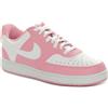 Nike Sneakers Donna Nike Court Vision Low Next Nature Rosa Bianco