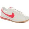Nike Sneakers Uomo Nike Cortez Leather Bianco Rosso