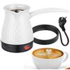 BYZESTY 500 Ml Caffettiera Turca Induzione, Caffettiera Turca, Base in Acciaio Inossidabile, Caffettiera Elettrica, Caffe Turco, Turkish Coffee Pot Perfetta per Casa, Ufficio e Viaggi