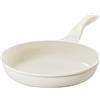 Redchef Padella In Ceramica 28cm Con Rivestimento Antiaderente, Padella Per Induzione, Padella Per Omelette, Pentole Senza PTFE & PFAS & PFOA, Resistente Ai Graffi Lavabile In Lavastoviglie, Beige