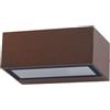 BOT LIGHTING Applique VALENCIA E27 corten IP54 - VALENCIAE27C