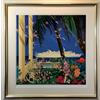 Stampa serigrafica Hiro Yamagata "Starlight Cruising" ED 80 incorniciata