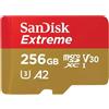 SanDisk Extreme 256 GB MicroSDXC UHS-I Classe 10