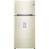 LG ELECTRONICS LG GTF744SEPED Frigorifero doppia porta, Classe E, 509L, Wi-Fi, Dispenser acqua, Sabbia